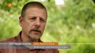 Götz Kubitschek Martin Sellner und die Identitäre Bewegung im heute journal vom 23082016 [upl. by Ferna]