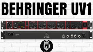 Behringer Ultravoice UV1  Vocal Processor amp Audio INTERFACE w xm8500  The DBX 286S Killer 179 [upl. by Norrek]