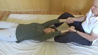 Learn a Traditional Shiatsu Technique Chest Activator [upl. by Meirrak]