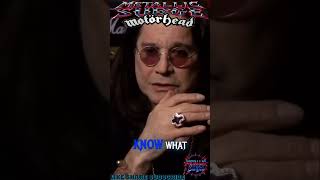 Lemmy wrote Mama im Coming Home lyrics for Ozzy [upl. by Hewie510]