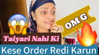 O M G 😱 Taiyari Nahi Ki ll Kese Order Redi Karun ll 🔥  Faishmakhan it’s Vlog [upl. by Haleemaj]