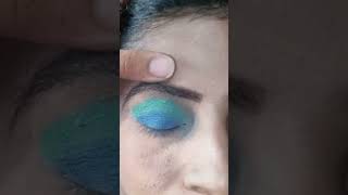 green eye makeup tutorial [upl. by Yorick]