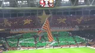 Galatasaray  Fenerbahçe 18102014 Amazing choreo Mehter March theme [upl. by Suhpoelc464]