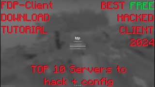 HOW TO DOWNLOAD FDPClient  TOP 10 SERVERS TO SWINDLE FREE CONFIG DOWNLOAD  BEST FREE CLIENT 2024 [upl. by Elisabeth793]