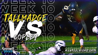 HIGH SCHOOL FOOTBALL  Tallmadge vs Copley  HIGHLIGHT [upl. by Tirza525]