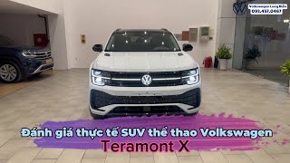 Đánh giá review chi tiết SUV 5 chỗ Volkswagen Teramont X giá 2tỷ 168 triệu đối thủ của GLC và X3 [upl. by Bilac671]