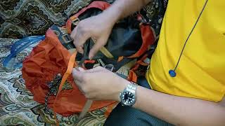 Unboxing best in class rucksack FORCLAZ Mens Trekking Backpack 6010 L  MT500 AIR BAG [upl. by Adnylem896]