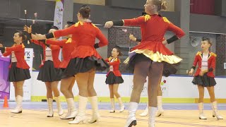 Majorettes RAPID  Gorzyce  Mażoretki  formation baton classic junior  Cieszyn 2023 [upl. by Boorer]