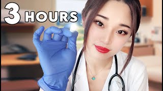 ASMR Sleep Recovery  3 Hours of Medical Exams [upl. by Anuqahs]