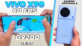 vivo X90  PUBG 90 FPS Test 🔥 Best Android 90FPS Gaming [upl. by Alilahk]