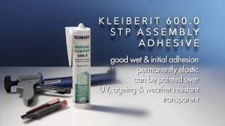 KLEIBERIT 6000 STP Assembly Adhesive  mirror to tile [upl. by Kenzie]