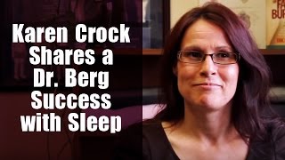 Karen Crock talks about her success with Dr Berg with sleep [upl. by Akeit]