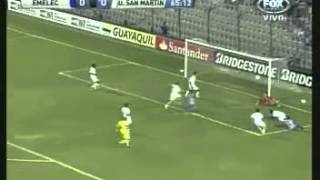 Emelec Ecu 1  U San Martin Per 0  Copa Sudamericana 2012 [upl. by Anirroc802]