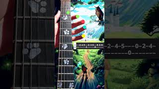 learn to play Zelda Ocarina of Time  Gerudo Valley On Guitar [upl. by Bashemeth912]