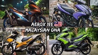 AEROX 155 MALAYSIAN CONCEPT  COMPILATION [upl. by Muraida]