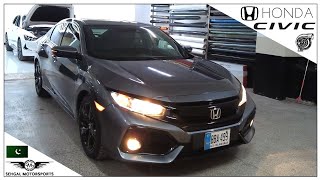 Honda Civic 10 Turbo Hatchback UK Spec 2018 Detailed Review by Sehgal Motorsports [upl. by Sedda]