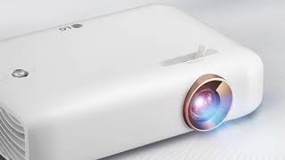 LG PH550 CineBeam LED Projector Review [upl. by Thora272]