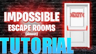 Hard Escape Rooms Fortnite All Levels [upl. by Lovering379]