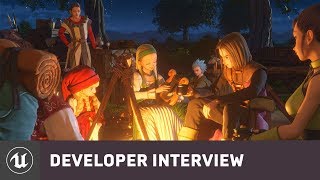 Dragon Quest XI by Square Enix  E3 2018 Developer Interview  Unreal Engine [upl. by Pyszka]