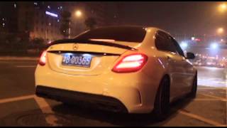 New Benz C200 W205 w ARMYTRIX Valvetronic Exhaust  Deep Roar [upl. by Nessnaj193]