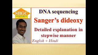 Sangers dideoxy DNA sequencing method [upl. by Oruam729]