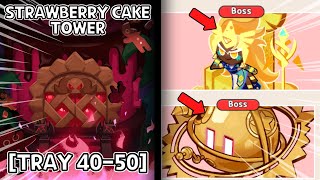 BEST Teams for TRAY 4050 Endless Strawberry Cake Tower Guide [upl. by Nolan737]