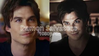 Damon Salvatore hotbadass scenepack 1080p4k [upl. by Sartin]