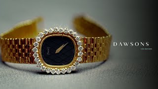 A Piaget Diamond Set Dress Watch  Dawsons Fine Watches [upl. by Con]