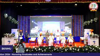 Bhakta Kavi Narsinh Mehta University Convocation 2024  Honoring Graduates and Achievements [upl. by Shelly465]