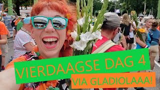 VIERDAAGSE 2024  DAG 4 VIA GLADIOLAAA [upl. by Lonna]