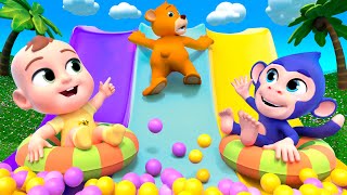 The Bear Went Over The Mountain  Newborn Baby Songs amp Nursery Rhymes [upl. by Hampton]