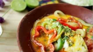 Recette pour faire une vraie moqueca de poisson [upl. by Fairweather]