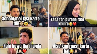 Mazhar sufiyan ek dusre ko roast karte huwe😂🤦🏻ye konsa lafda solve huwa❤️😂mazhar💕rahila [upl. by Ardeahp]