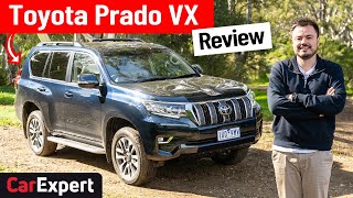 2022 Toyota Prado onoffroad review inc 0100 The benchmark 7seat SUV [upl. by Ilellan]