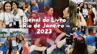 VLOG  Bienal do Livro Rio de Janeiro 2023 [upl. by Annerb]