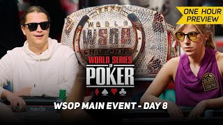 WSOP Main Event Day 8 with Kristen Foxen amp Niklas Astedt PREVIEW [upl. by Carson941]