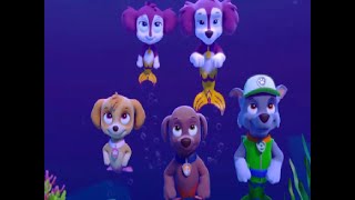 The Mer pup song lyric video PAW Patrol [upl. by Nahk]