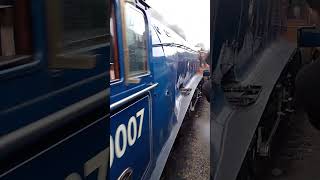 Riding on Beachy Head and Spotting Sir Nigel Gresley 60007 [upl. by Venu]