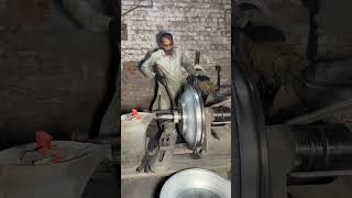 Production of stainless steel big plate utensil ytshorts [upl. by Runck]