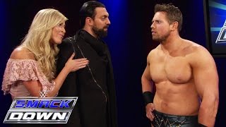 The Miz confronts Damien Mizdow amp Summer Rae SmackDown April 16 2015 [upl. by Aihsema110]