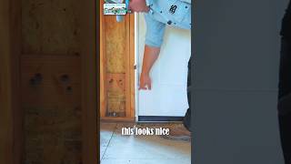 Door Adjustment construction housebuilding diy tipsandtricks [upl. by Yrrem]