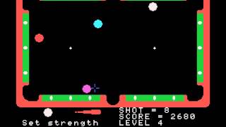 Super Billiards MSX  Vizzedcom GamePlay [upl. by Cele]