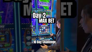 Day 2 of our 10 Day Max Bet Challenge on Cashnado Slot Machine slots casino max [upl. by Hassin116]