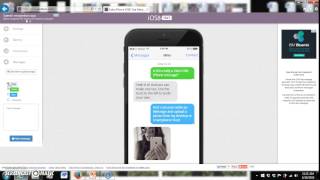 Fake Iphone Text Message Generator [upl. by Frey590]