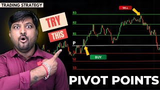 Pivot Point Trading Strategy  Intraday Trading Strategies  How to use pivot points in trading [upl. by Fatsug82]