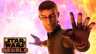 Star Wars Rebels Kanans Death with Kanan and the Fire OST [upl. by Swart214]