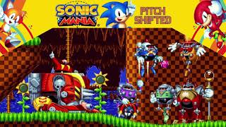 Who’s The Boss Pitch Shifted  Sonic Mania [upl. by Gerick]