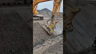 Slope rammed earth construction process [upl. by Cele893]