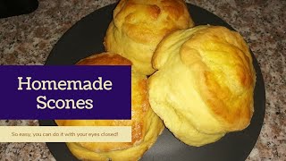 How to bake super Soft Amasi Scones  Amakhekhe  South African YouTuber [upl. by Mimi788]