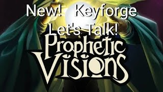 NEW Keyforge Prophetic Visions preview and pledge [upl. by Sothena]